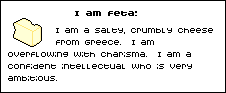 I am feta!